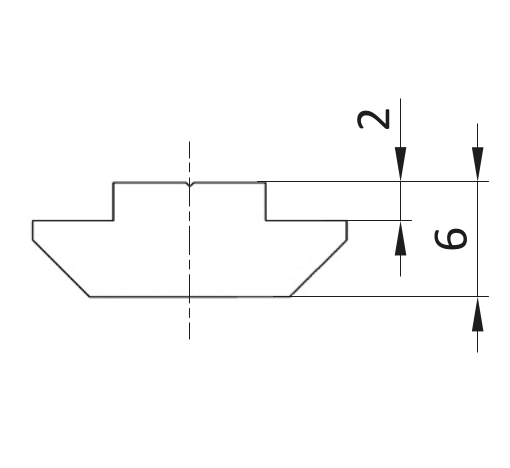 Wpust Rowkowy M6 [8]